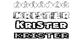 Coloriage Krister