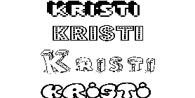 Coloriage Kristi