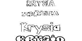 Coloriage Krysia