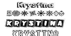 Coloriage Krystina