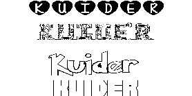 Coloriage Kuider