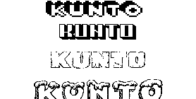 Coloriage Kunto