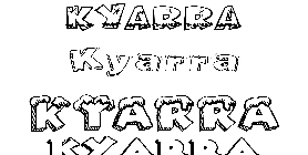 Coloriage Kyarra