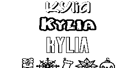 Coloriage Kylia