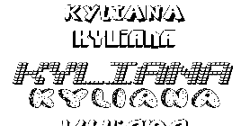 Coloriage Kyliana