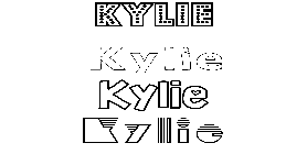 Coloriage Kylie