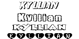 Coloriage Kyllian