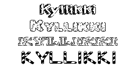 Coloriage Kyllikki