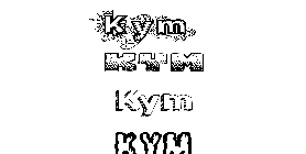 Coloriage Kym