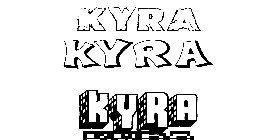 Coloriage Kyra