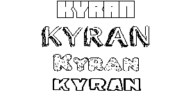 Coloriage Kyran