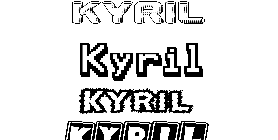 Coloriage Kyril