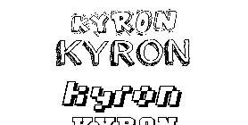 Coloriage Kyron