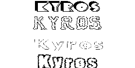 Coloriage Kyros