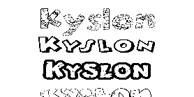 Coloriage Kyslon