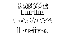 Coloriage Lacine