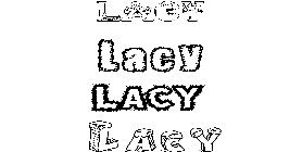 Coloriage Lacy
