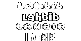 Coloriage Lahbib