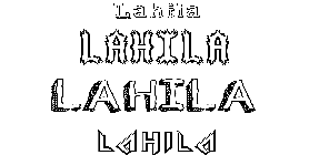 Coloriage Lahila