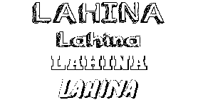 Coloriage Lahina