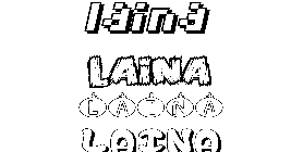 Coloriage Laina