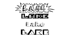 Coloriage Lake