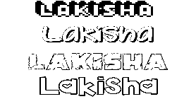 Coloriage Lakisha