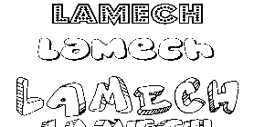 Coloriage Lamech