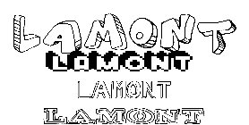 Coloriage Lamont