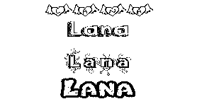 Coloriage Lana