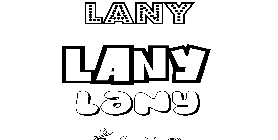 Coloriage Lany