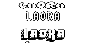 Coloriage Laora