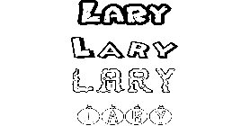 Coloriage Lary