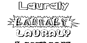 Coloriage Lauraly