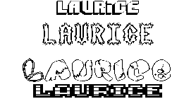 Coloriage Laurice