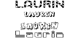 Coloriage Laurin