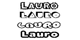Coloriage Lauro