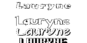 Coloriage Lauryne