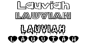 Coloriage Lauviah