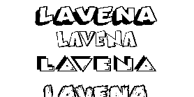 Coloriage Lavena