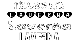 Coloriage Laverna