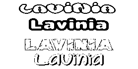 Coloriage Lavinia