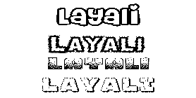 Coloriage Layali