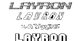 Coloriage Layron