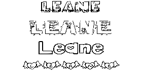 Coloriage Leane