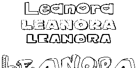 Coloriage Leanora
