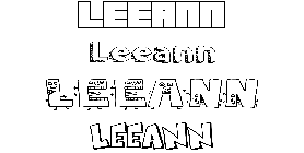 Coloriage Leeann