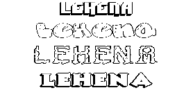 Coloriage Lehena