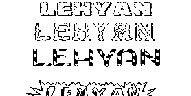 Coloriage Lehyan