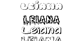 Coloriage Leiana